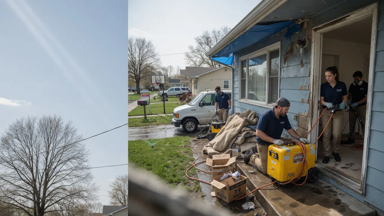 Basement Flood Cleanup in Hedrick, IA near me